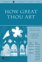 How Great Thou Art SATB choral sheet music cover